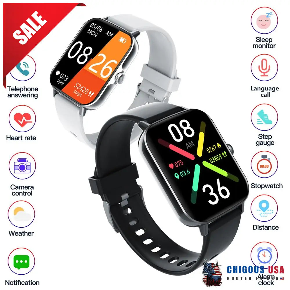 Bearscome Bcf107 Blood Pressure Heart Rate Oxygen Sugar Sleep Monitoring Bluetooth Call Waterproof