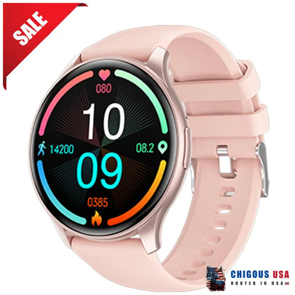 Bearscome Bcf57 Blood Sugar Pressure Heart Rate Oxygen Sleep Monitoring Waterproof Smartwatch Z1