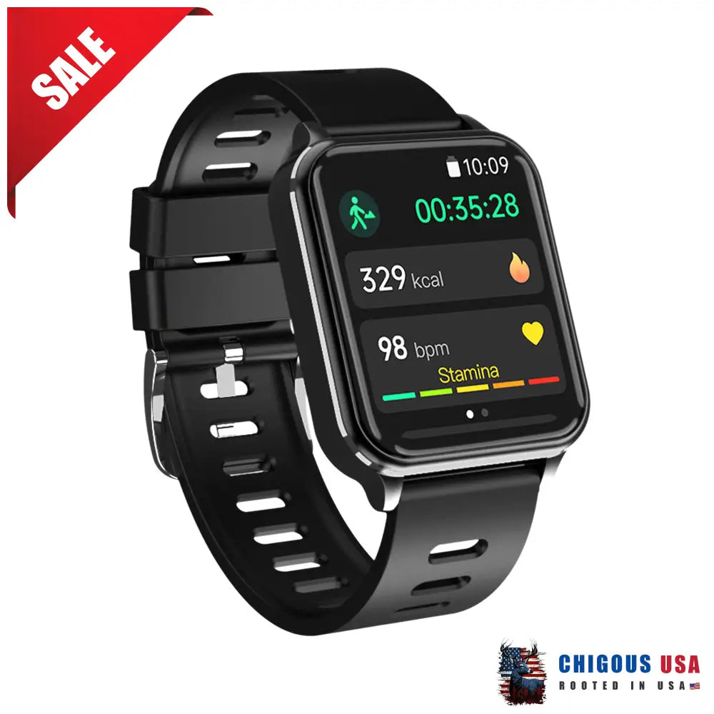 Bearscome Cfda Rig With Ecg Blood Oxygen Sleep Monitoring Health Sports Smartwatch Smartwatch