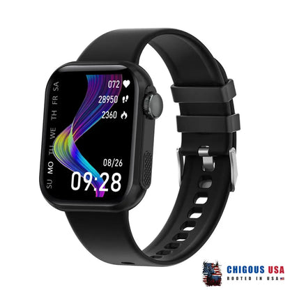 Bearscome G31 Smartwatch With Heart Rate Blood Oxygen Waterproof Bluetooth Call For Man And Woman