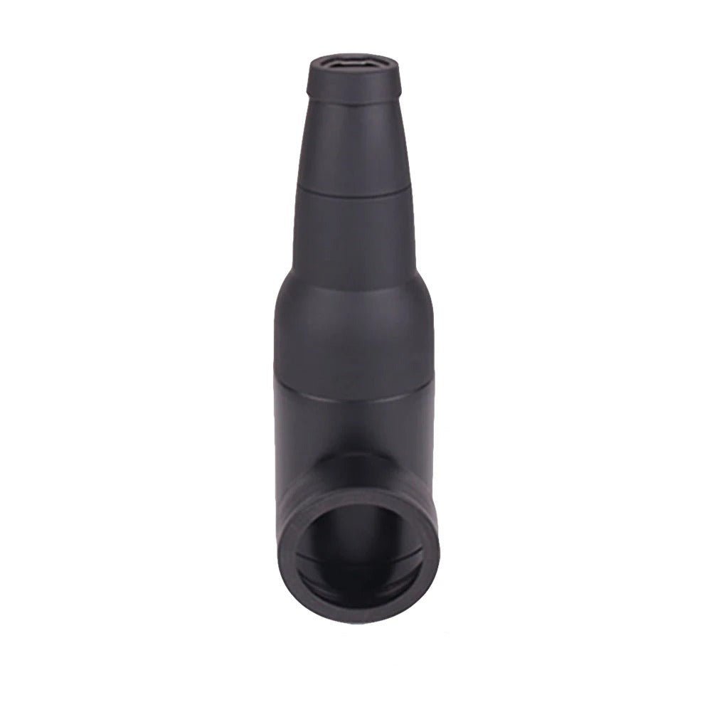 Beer Bottle And Can Cooler With Beer Opener - 3 in 1 Stainless Steel Insulated Bottle for Beer