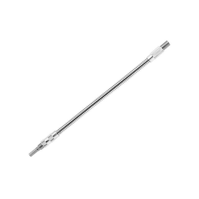 Flexible Drill Bit Extension – 1/4 in Hex Shank Bendable Bit Holder