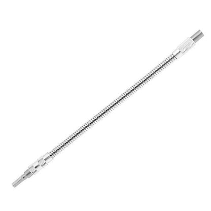 Flexible Drill Bit Extension – 1/4 in Hex Shank Bendable Bit Holder