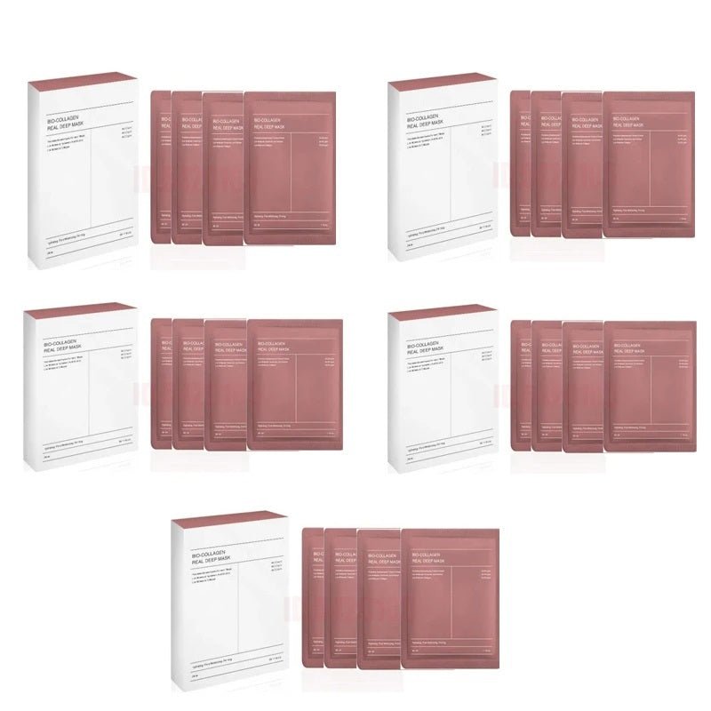 Bio-Collagen Deep Wrinkle-Lifting Mask – Powerful Hydrolyzed Collagen Overnight Hydrogel for Revitalizing, Firming & Reversing Signs of Aging