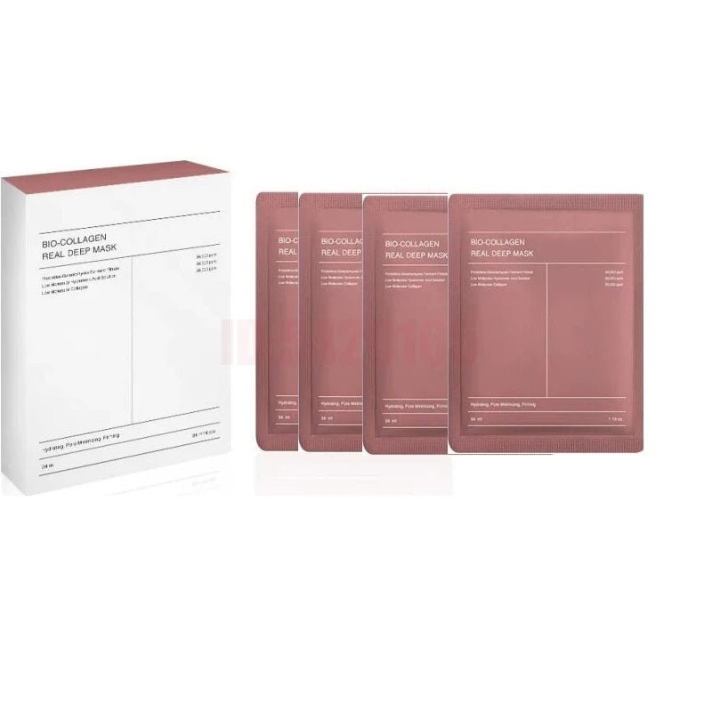 Bio-Collagen Deep Wrinkle-Lifting Mask – Powerful Hydrolyzed Collagen Overnight Hydrogel for Revitalizing, Firming & Reversing Signs of Aging