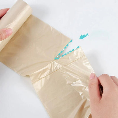 Biodegradable Cornstarch Trash Bags - Toilet Cleaning Kitchen Trash Bags