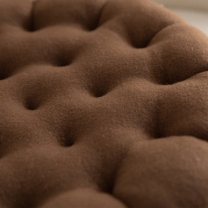 Cookie Pillow Sofa Seat Cushion - Portable Design Biscuit Pillow Seating Cushion for Bedroom, Sofa, Couch