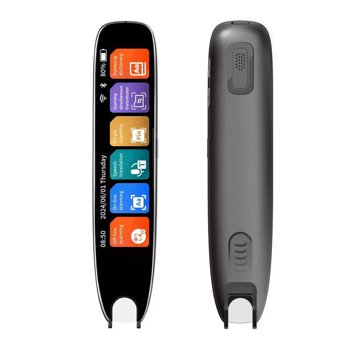 Smart Translation Pen – 142 Languages Real-Time Text Scanner & Voice Translator with Recording