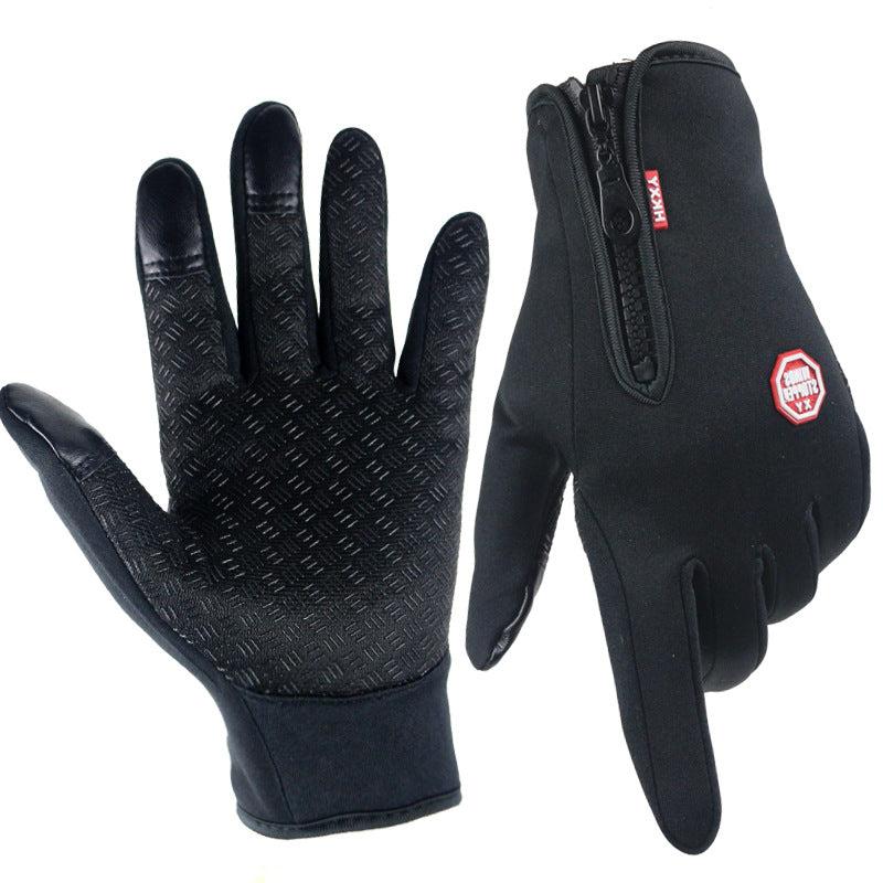 Ultra-Thin Thermal Gloves - Unisex Touch Screen Winter Fleece Gloves