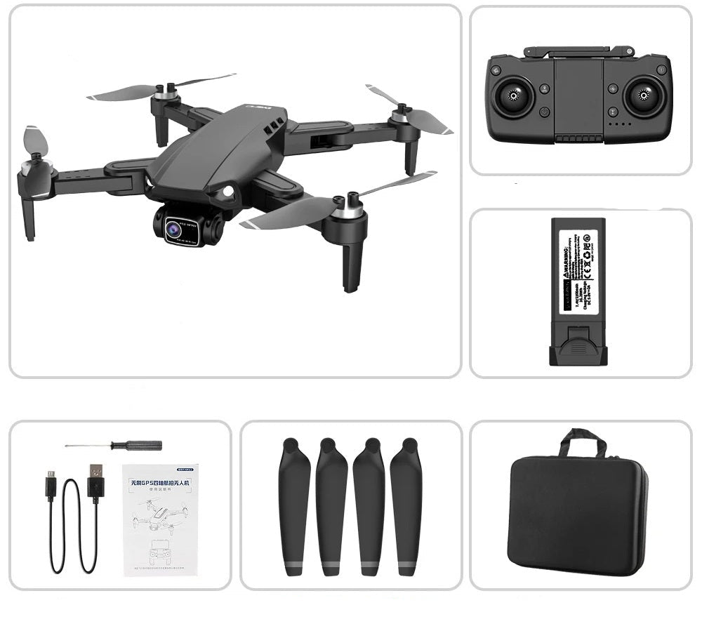 Drone with Camera – L900 Pro SE GPS RC Drone, Dual HD Camera, Foldable & Brushless