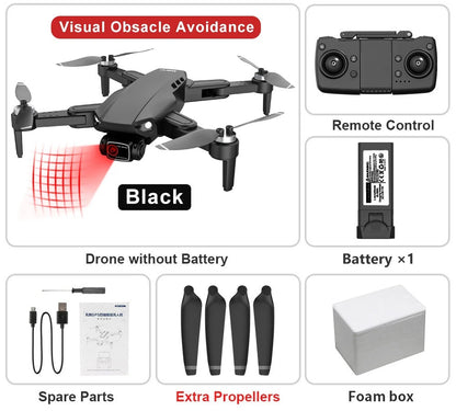 Drone with Camera – L900 Pro SE GPS RC Drone, Dual HD Camera, Foldable & Brushless
