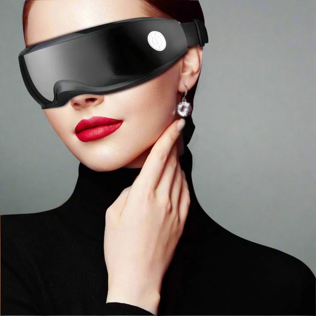 Smart Eye Massager with Magnetic Therapy – 9 Modes of Vibration for Deep Eye Relaxation and Fatigue Relief Anytime
