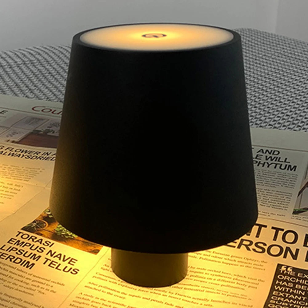 Portable LED Wine Bottle Table Lamp – Rechargeable Ambient Light for Bars & Cafés