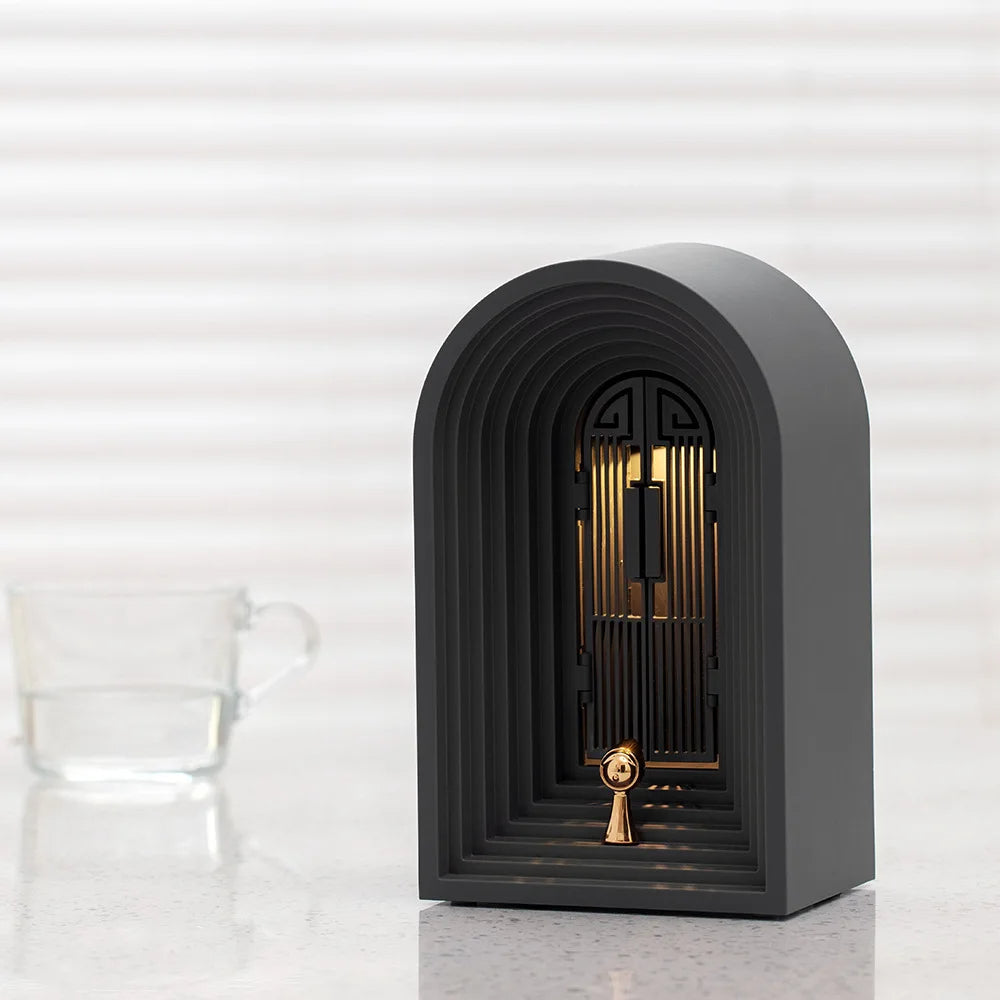 Nordic Night Light & Bluetooth Speaker – Door Shaped Cozy Atmosphere Lamp for Relaxing Vibes