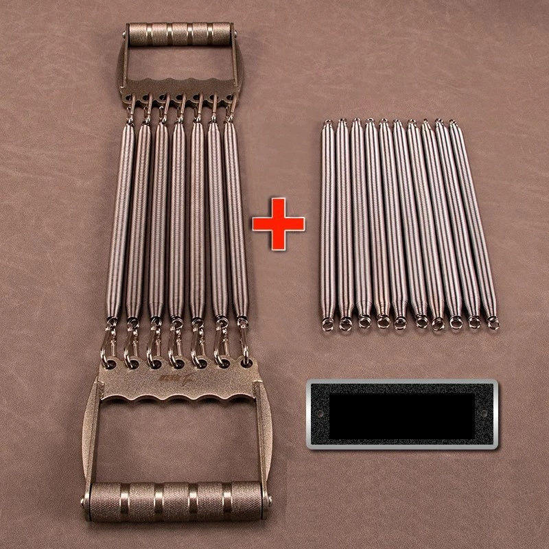 Men’s Spring Chest Expander – Stainless Steel Gym Equipment for Muscle Strength Training, Arm Pulling & Upper Body Workout Power
