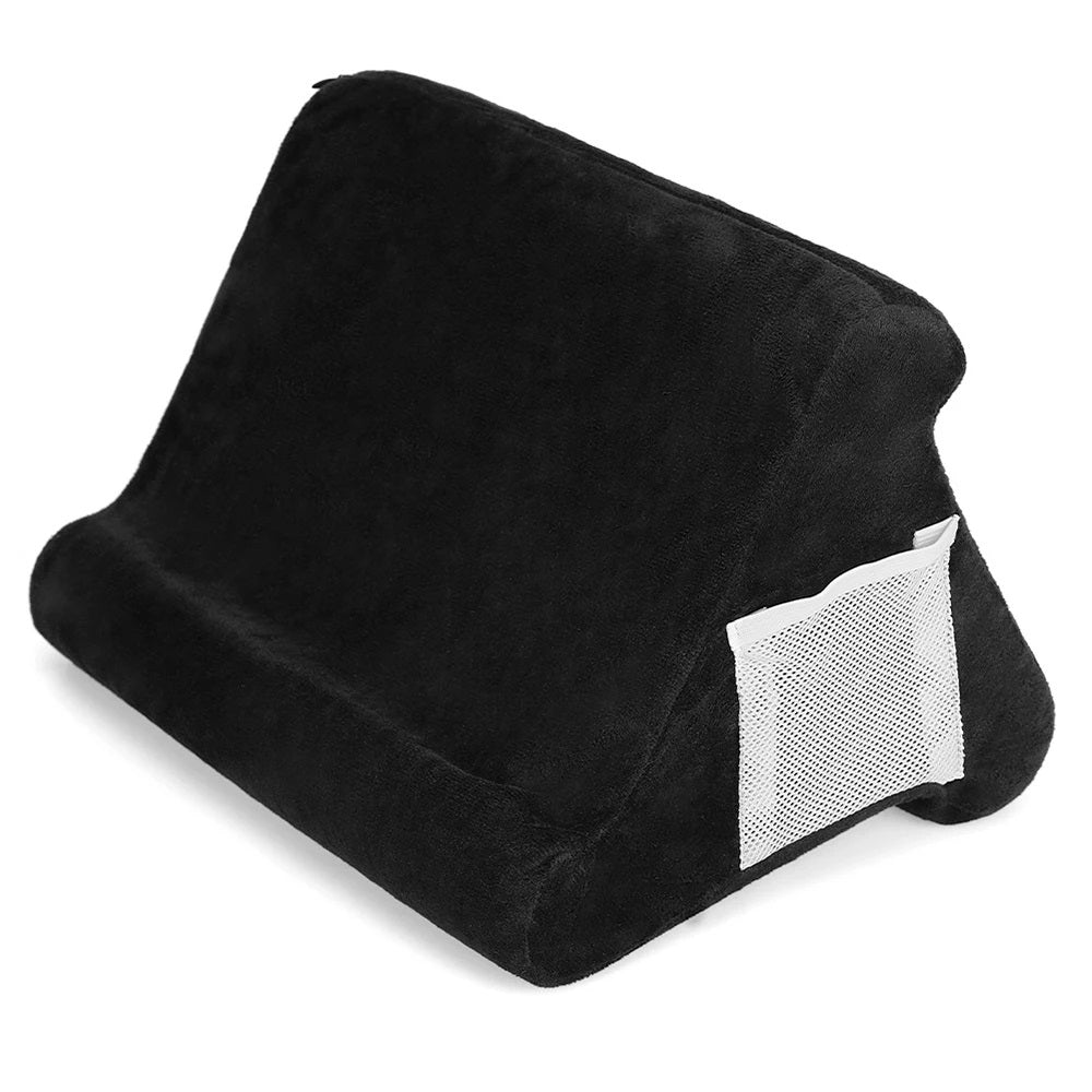 Pillow Tablet Stand - Foam Wedge Holder for Tablets, E-Readers, Phones and Books, Three Reading Angles for Bed, Sofa and Desk