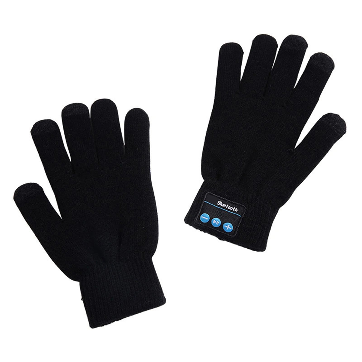 Smart Bluetooth Touchscreen Gloves – Wireless Bluetooth-Compatible Speaker Gloves with Warm Fabric, Outdoor Winter Smart Gloves for Calling, Music, and Touchscreen Use