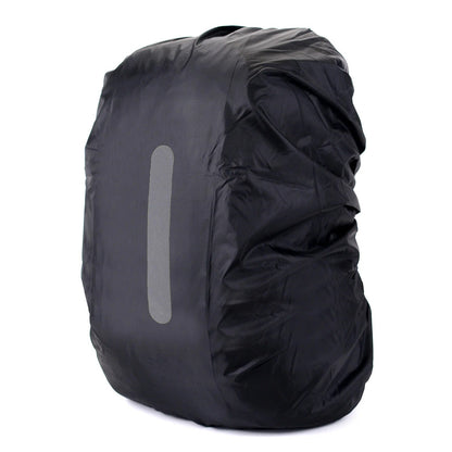 Reflective Waterproof Backpack Rain Cover – Outdoor Hiking & Night Cycling Safety Protection with High-Visibility Light Strips