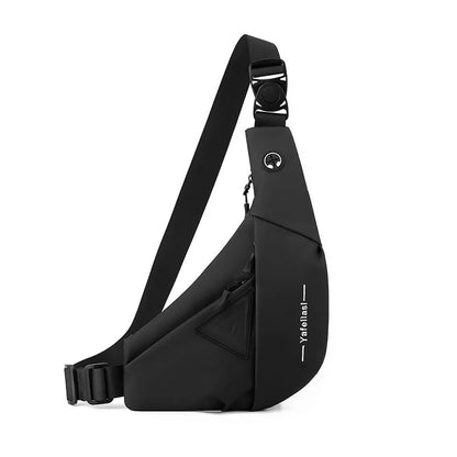 Compact Anti-Theft Crossbody Sling Chest Bag for Men – Travel Shoulder Bag for Phones, Wallets, and Everyday Essentials