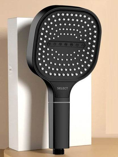 Massage Shower Head - 13CM High-Pressure 3 Mode Spray with Filter for Bathroom Spa