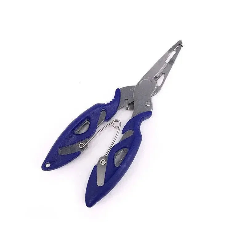 Stainless Steel Fishing Scissors – Multifunctional Hook Remover, Line Tying Clamp, and Durable Fishing Pliers for Cutting Lines and Essential Angling Accessories