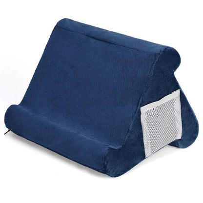 Pillow Tablet Stand - Foam Wedge Holder for Tablets, E-Readers, Phones and Books, Three Reading Angles for Bed, Sofa and Desk