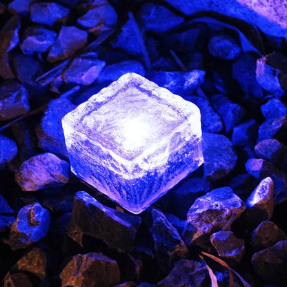 RGB LED Ice Brick Lights – Waterproof RGB Paver Lamps for a Stunning Outdoor Glow