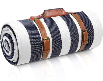 Waterproof Foldable Picnic Blanket – Extra Large 3-Layer Outdoor Blanket for Camping, Beaches, Parks, Grass, or Indoors, Comfortable and Portable Travel Essential
