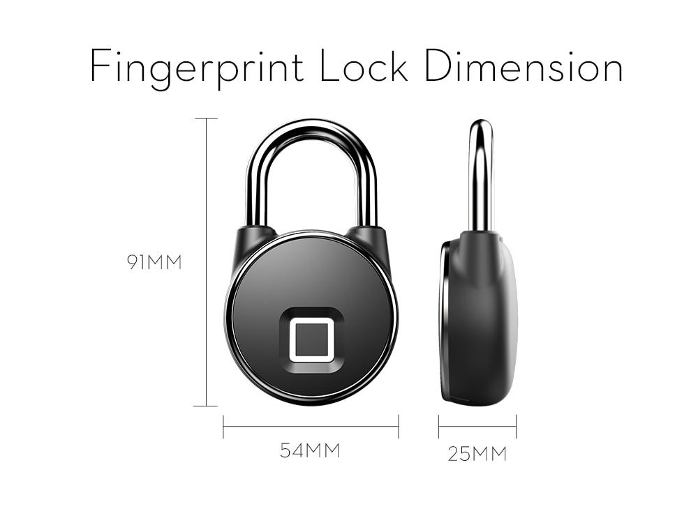 Bluetooth Fingerprint Lock