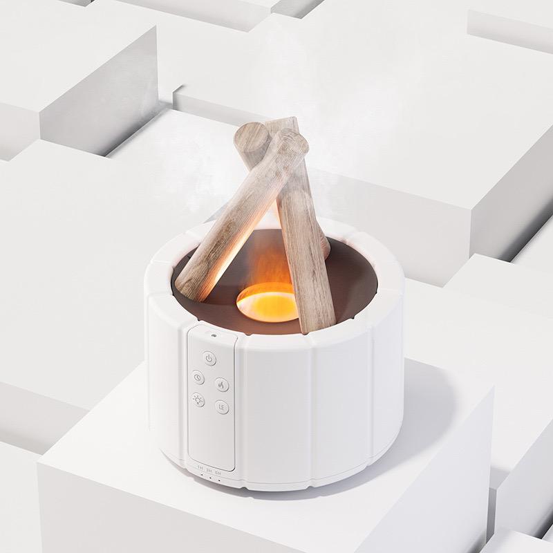 Bonfire Humidifier Campfire Diffuser – Aromatherapy Essential Oil Diffuser for Home, Bedroom, and Office