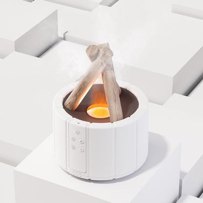 Bonfire Humidifier Campfire Diffuser – Aromatherapy Essential Oil Diffuser for Home, Bedroom, and Office