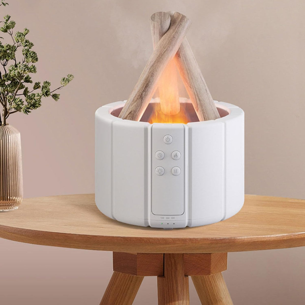 Bonfire Humidifier Campfire Diffuser – Aromatherapy Essential Oil Diffuser for Home, Bedroom, and Office