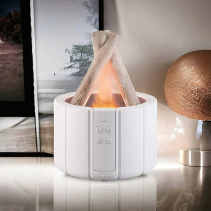 Bonfire Humidifier Campfire Diffuser – Aromatherapy Essential Oil Diffuser for Home, Bedroom, and Office