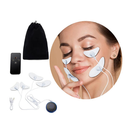 EMS Facial Lifting Beauty Massager – Microcurrent Skin Tightening, Anti-Wrinkle Device for Firming Face, Lifting Jawline, and Reducing Dark Circles