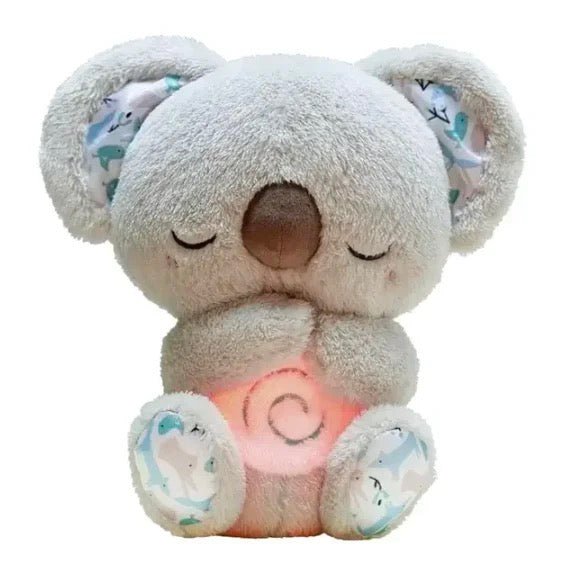 Breathing Bear Soothing Plush – Adorable Otter Doll with Gentle Music, Lights, and Comfort for Baby’s Sweetest Sleep