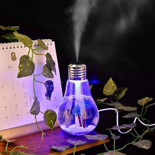 Bulb Humidifier Night Light - Aesthetic Room Enhancer