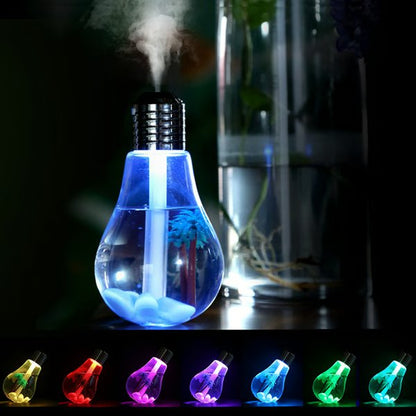 Bulb Humidifier Night Light - Aesthetic Room Enhancer