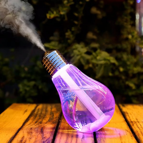 Bulb Humidifier Night Light - Aesthetic Room Enhancer