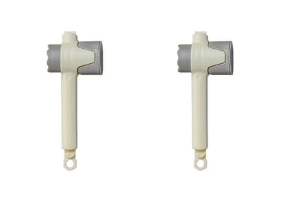 Kitchen Food Storage Bag Sealing Clips – Plastic Cap Clamps with Pour Spout for Freshness