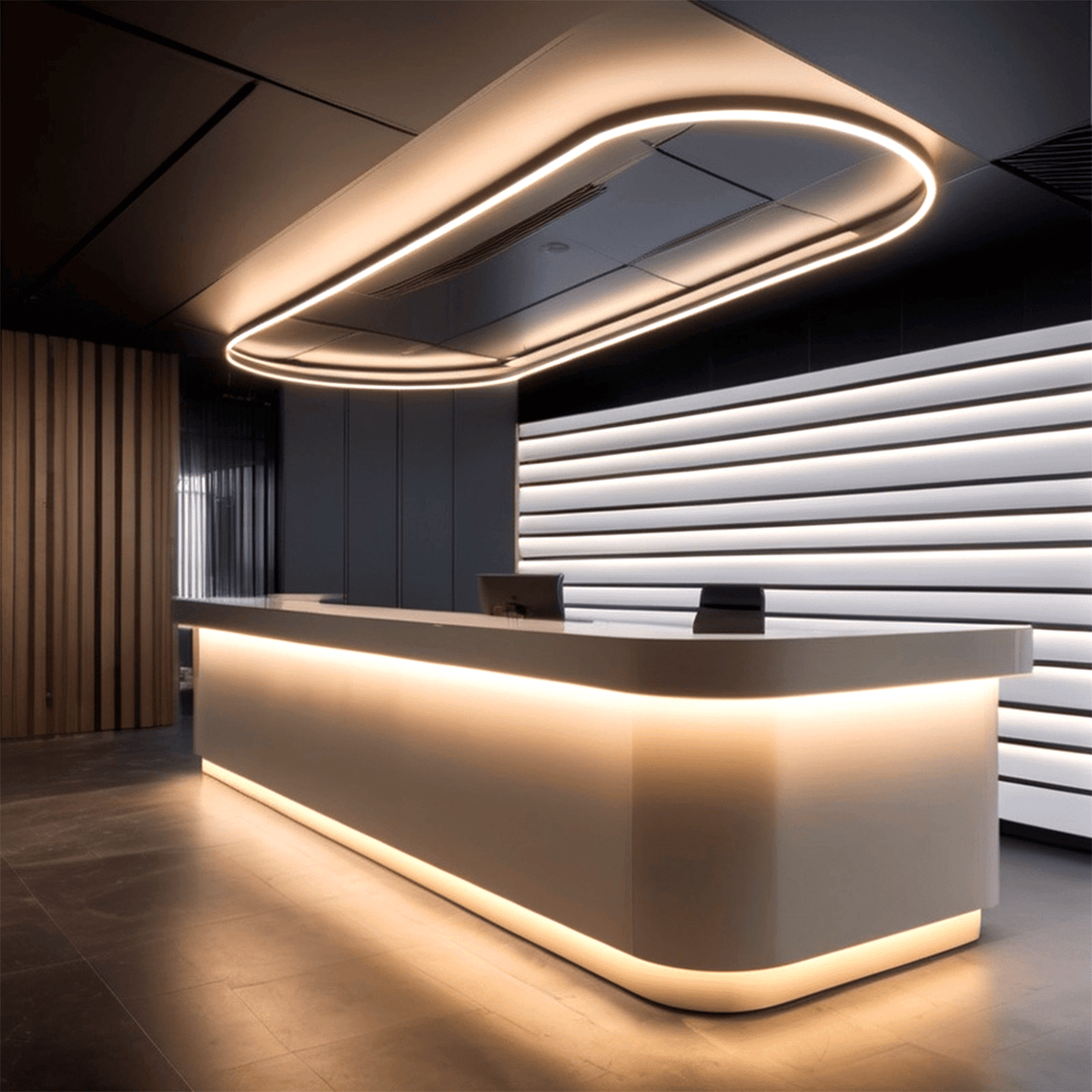 Flexible LED Neon Strip Light – Cuttable Warm White 3000K USB Decorative Lighting for Custom Signage, Room Ambience & Creative Home Décor