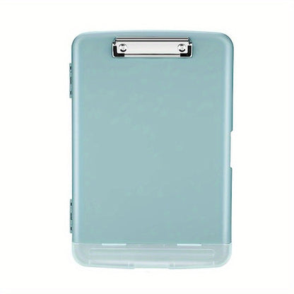 A4 Clipboard Folder with Storage – Durable Plastic Nurse Organizer Clipboard with Pen Compartment for Medical Paperwork