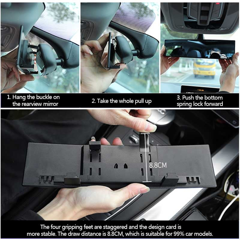 Panoramic Car Automobile Rear View Mirror