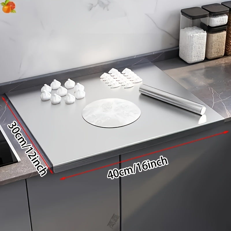 Stainless Steel Cutting Board – Extra-Large Food-Safe Metal Chopping Surface for Baking, Dough Kneading & Professional Kitchens