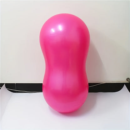 High-Quality Peanut-Shaped Yoga Ball – Stability and Balance Trainer for Fitness, Physical Therapy, Back Massage, and Sensory Training
