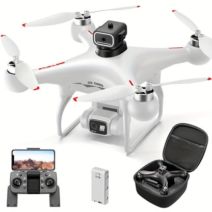 Dual-Camera Drone – S116 MAX Brushless Optical Flow RC Drone with Obstacle Avoidance, WiFi FPV & APP Control