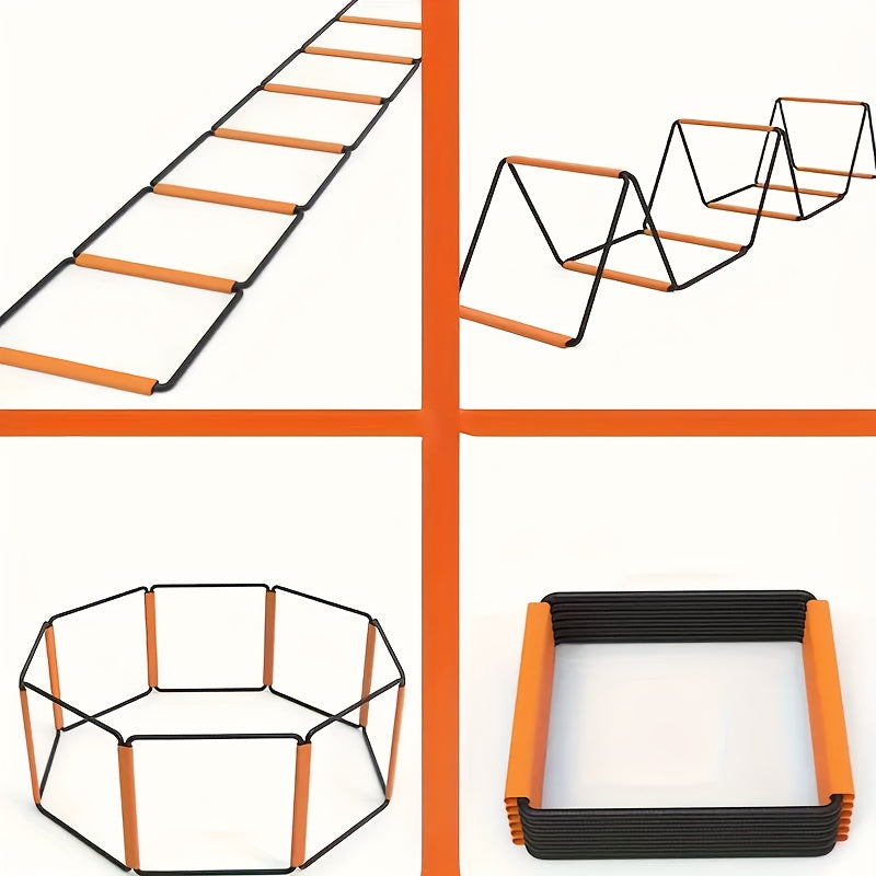 Agility Training Ladder – Foldable Multi-Functional Speed Ladder for Fitness, Jump Training, Footwork Drills & Sports Conditioning