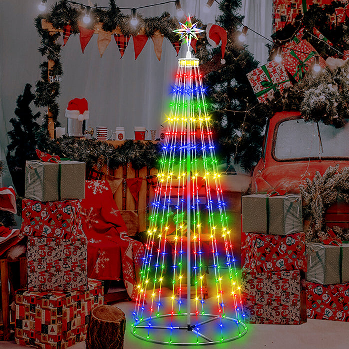 Multicolor LED Animated Lightshow Christmas Tree For Outdoor