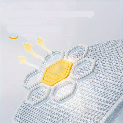 Dual Motor Back Massager – USB Rechargeable Body Relaxation Device with Adjustable Temperature, LED Display, and Detachable Massage Heads