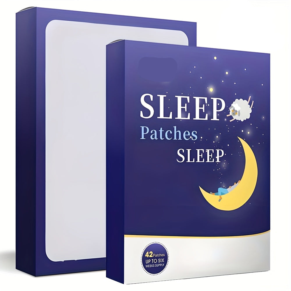 Natural Sleep Patches for Adults – 84 Count Long-Lasting Relief Promotes Deep Restful Sleep, Relaxation, and Nighttime Comfort Without Pills