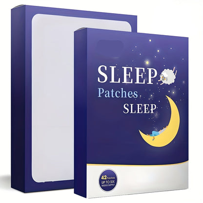 Natural Sleep Patches for Adults – 84 Count Long-Lasting Relief Promotes Deep Restful Sleep, Relaxation, and Nighttime Comfort Without Pills